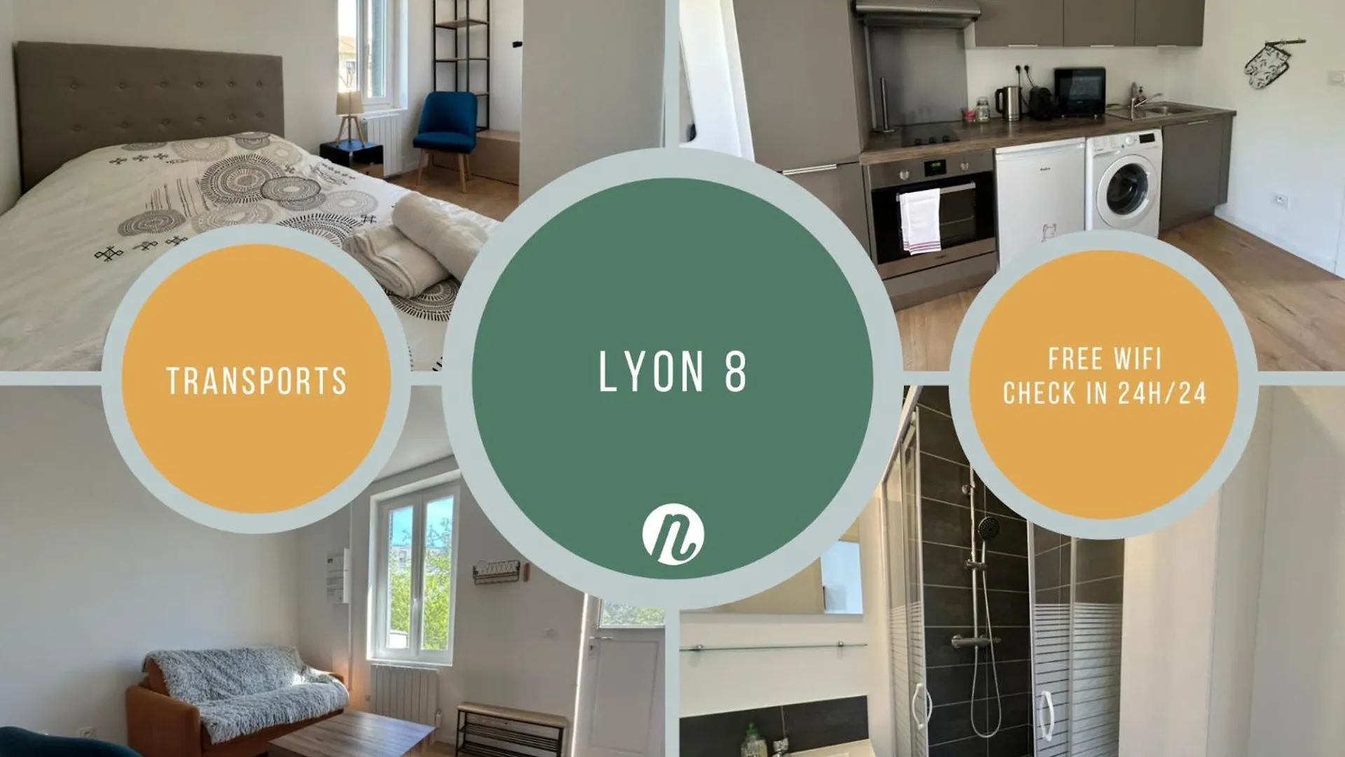 Apartment Appartement F2 Neuf - Mermoz Bron
